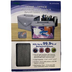 Folding UV-C/A, Sanitizer Travel Portable Tote